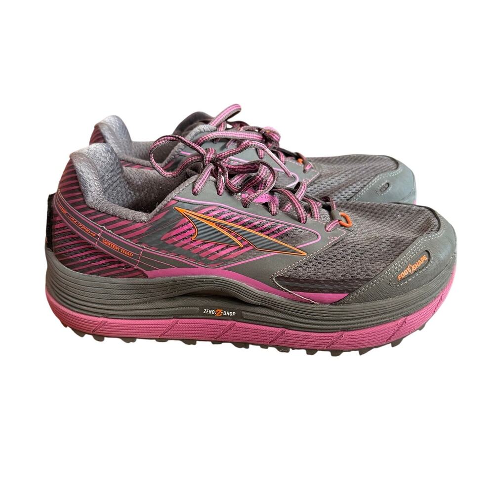 Altra Olympus 2.5 Trail Running Shoes Purple Hiking Outdoors Women's SZ 9.5 GUC